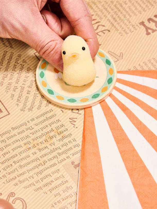 20g Flocked Mini Yellow Duck Taba Squishy BAMSQUISHY