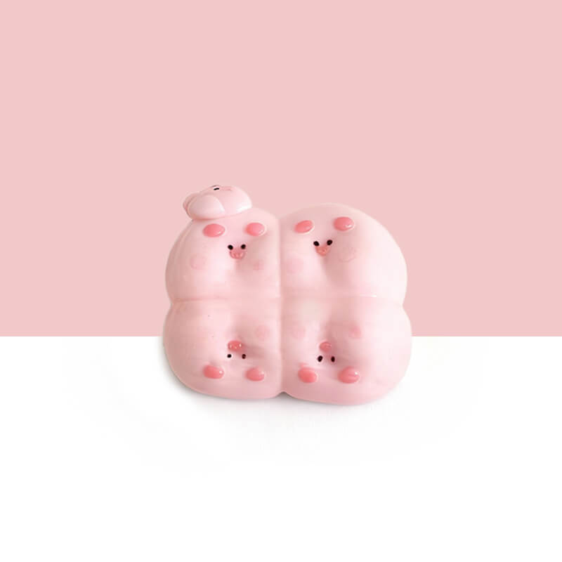 4 cute pig bundle Taba Squishy BAMSQUISHY