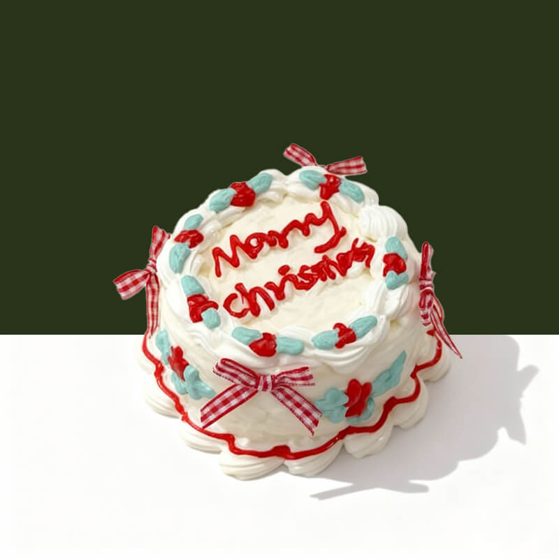 Wreath Christmas cake Taba Squishy BAMSQUISHY