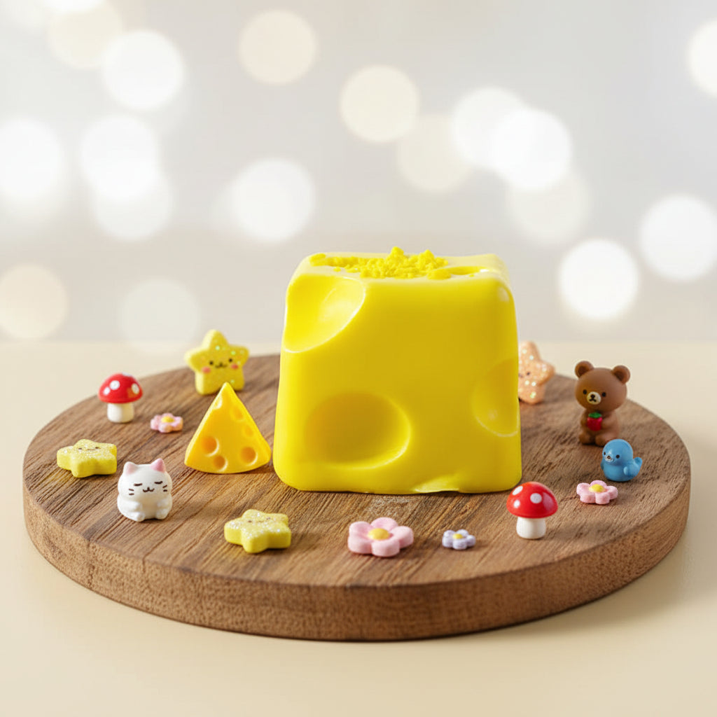 Cheese Cube Taba Squishy BAMSQUISHY