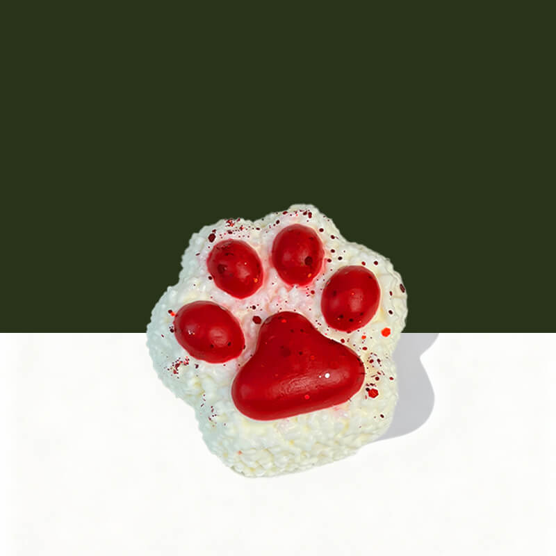 Christmas Rice Ball Paw Taba Squishy BAMSQUISHY