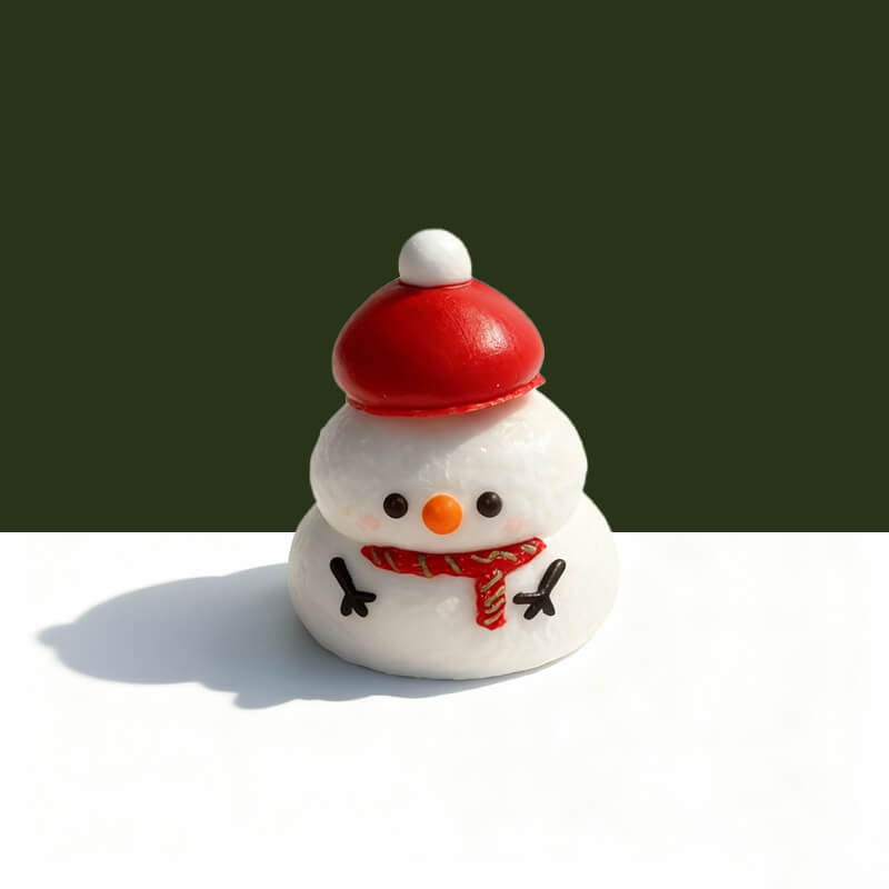 Christmas Scarf Snowman Taba Squishy BAMSQUISHY