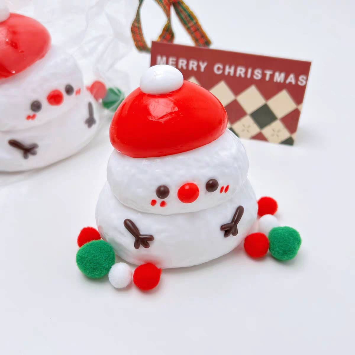 Christmas Snowman Taba Squishy BAMSQUISHY