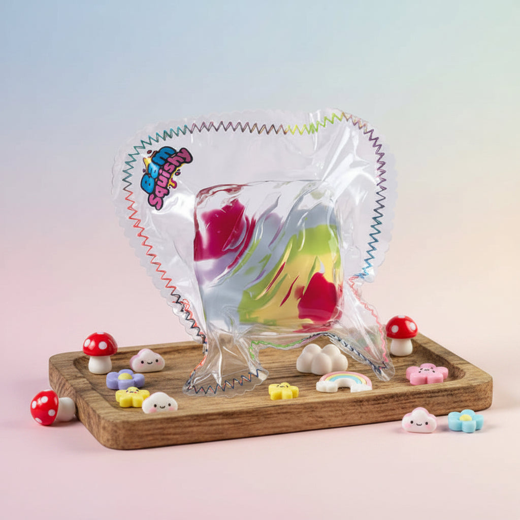 Rainbow Ice Cube Taba Squishy BAMSQUISHY