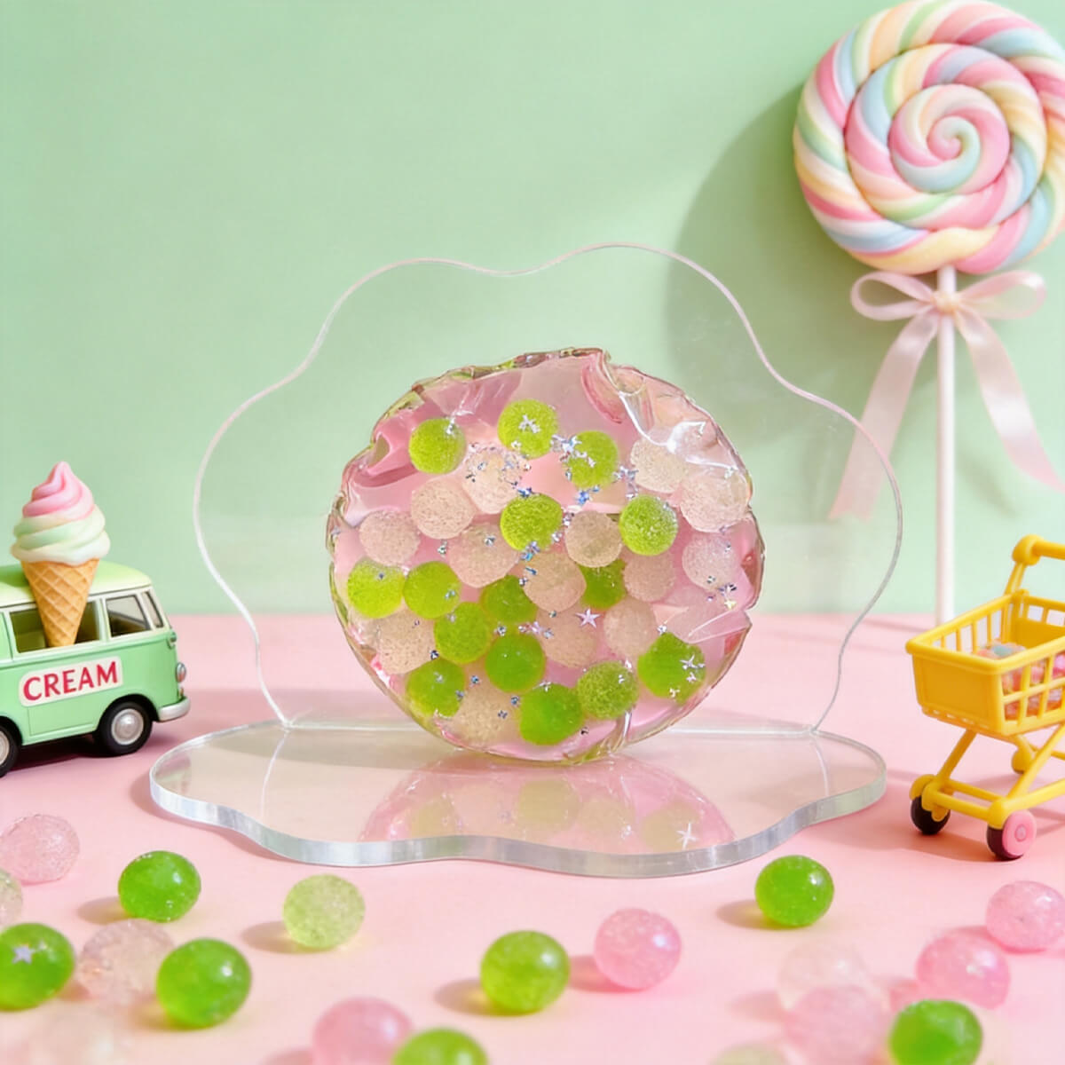 Grape Handmade Stress Ball Bag BAMSQUISHY
