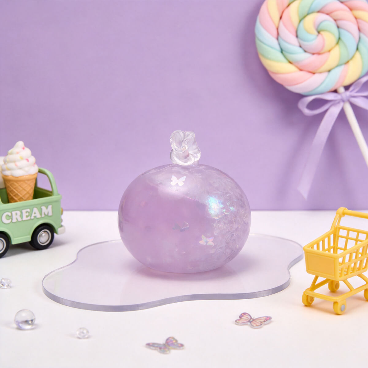 Butterfly Crunchy Mini Ball BAMSQUISHY