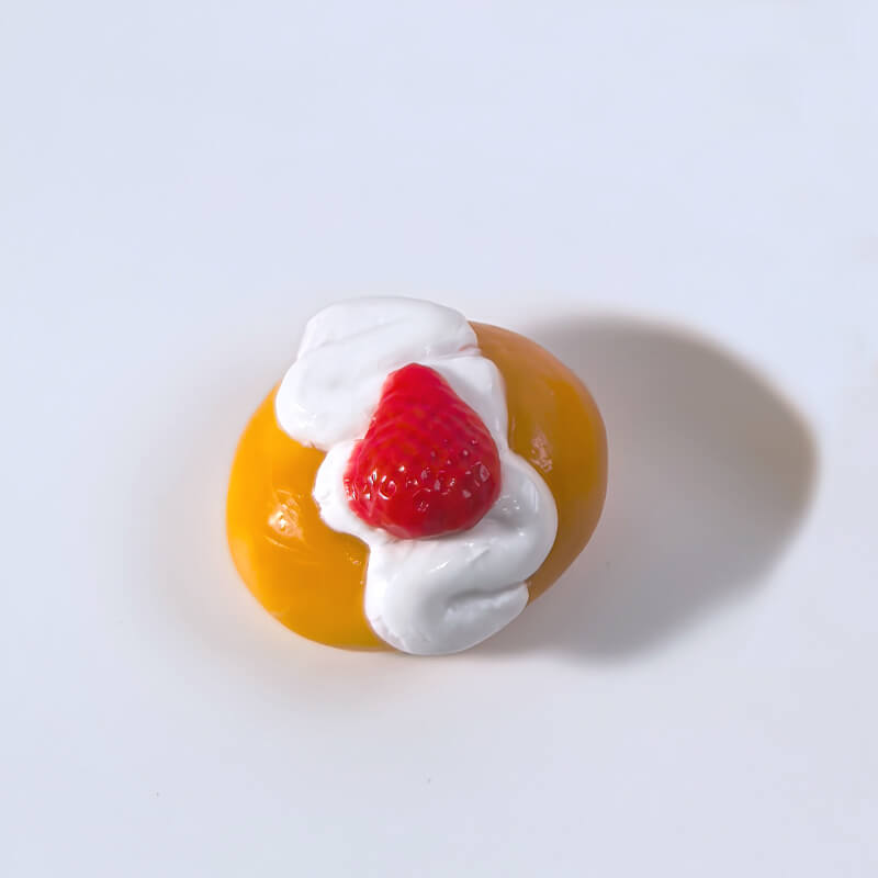 Mini Strawberry Bread Bam Squishy BAMSQUISHY