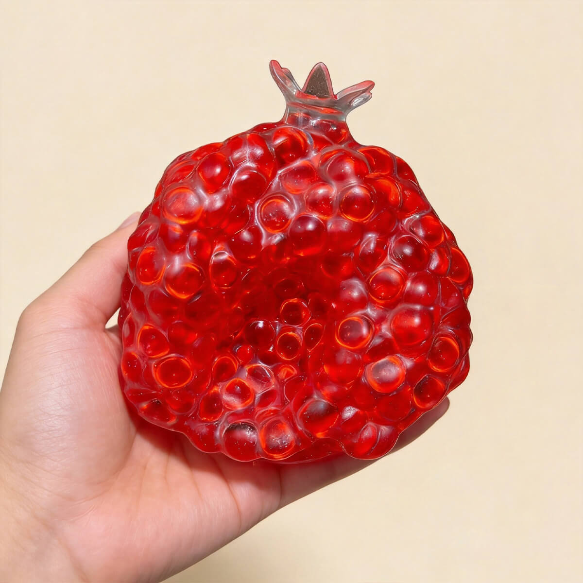 Pomegranate Handmade Stress Ball BAMSQUISHY
