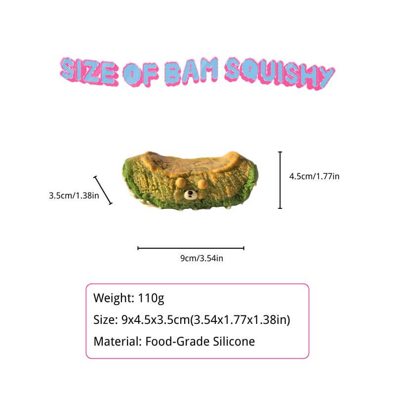 Cantaloupe Bam Squishy BAMSQUISHY