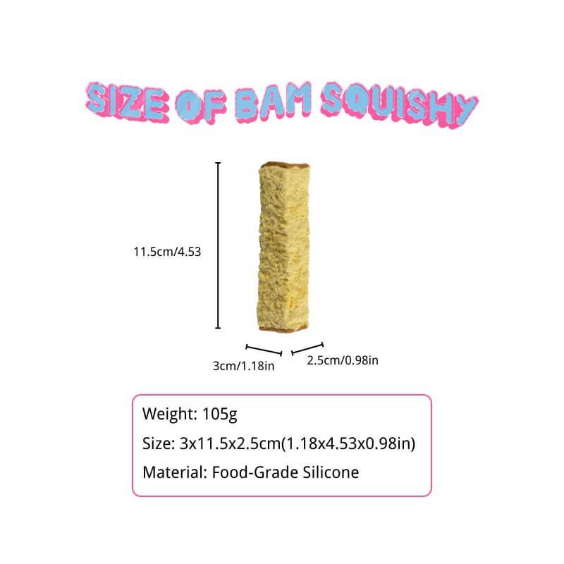 Cheese stick Bam Squishy BAMSQUISHY