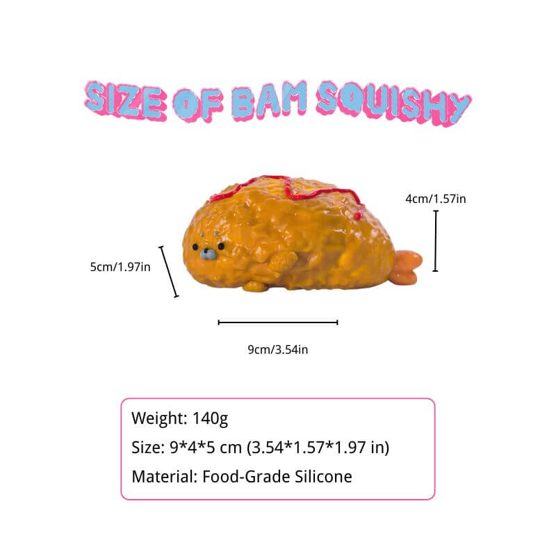 Big Fried Shrimp Bam Squishy BAMSQUISHY