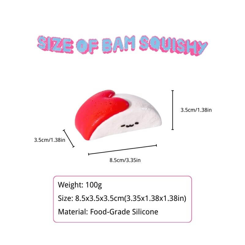 Rabbit apple Bam Squishy BAMSQUISHY