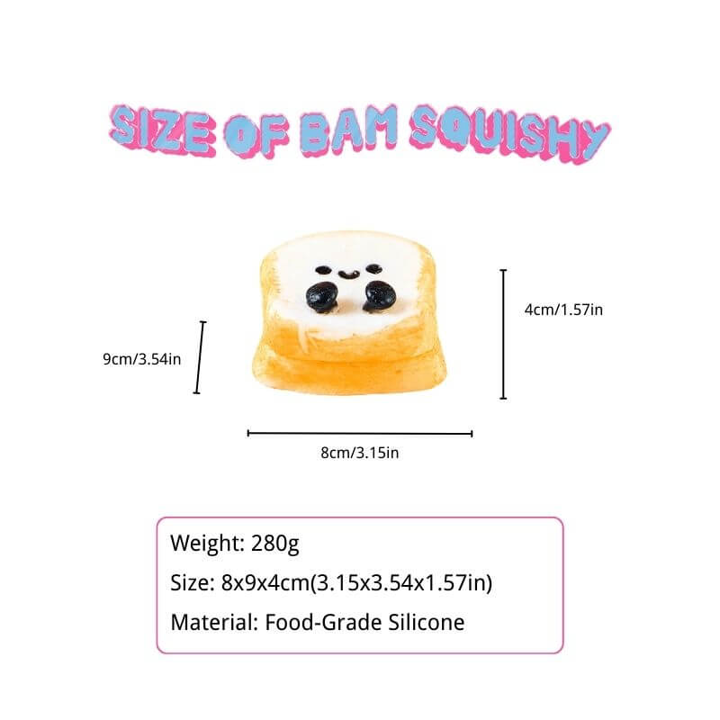 Big Toast Taba Squishy BAMSQUISHY