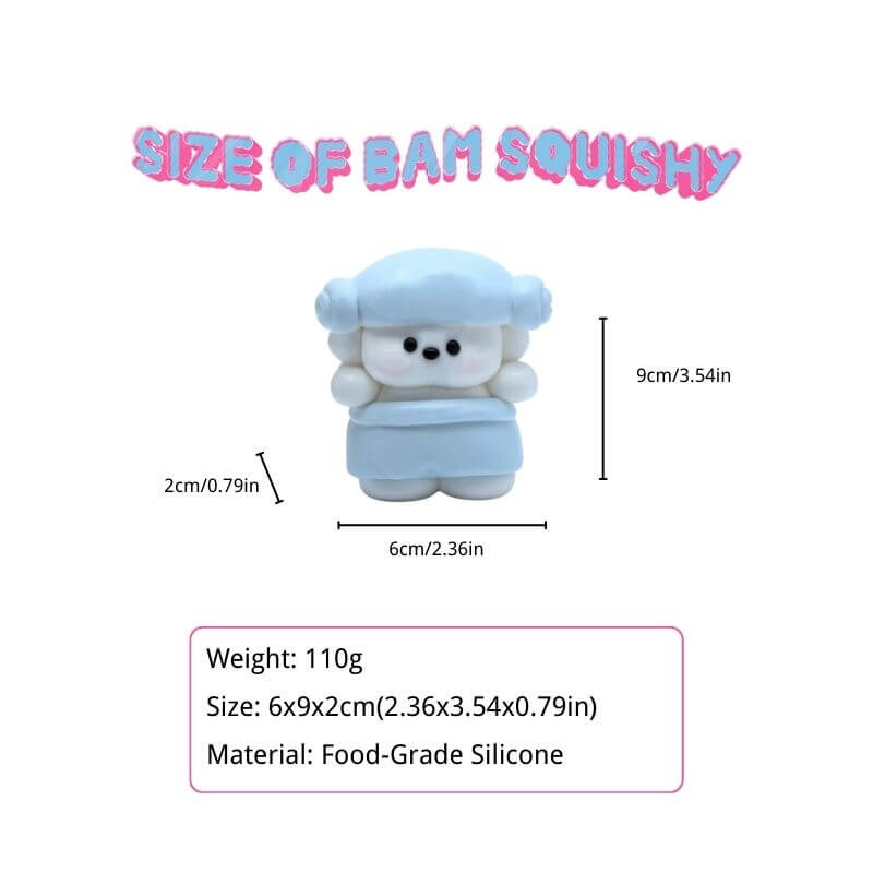 Bath Puppy Squishy BAMSQUISHY